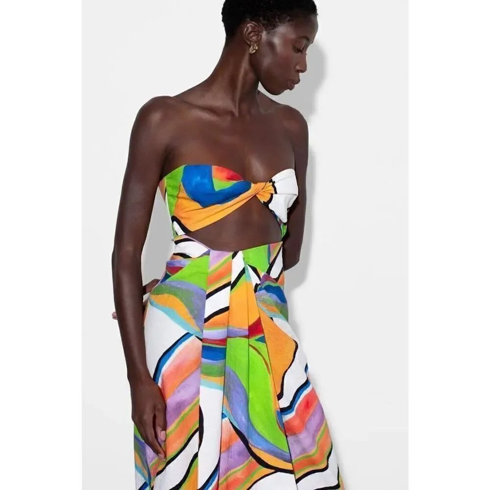 Mara hoffman samara dress US2 - Picture 2 of 9